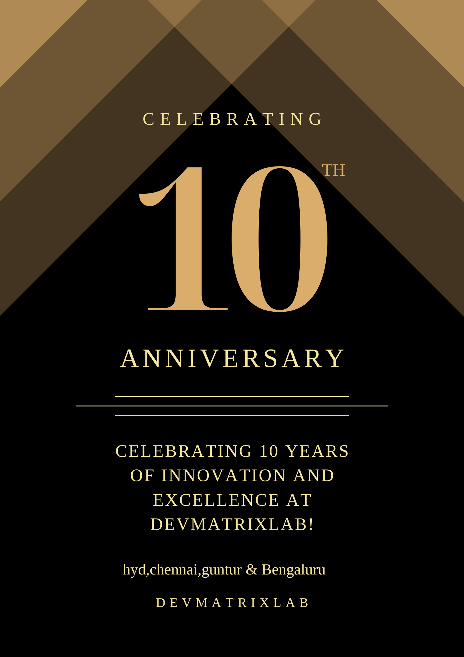 10th Anniversary Celebration